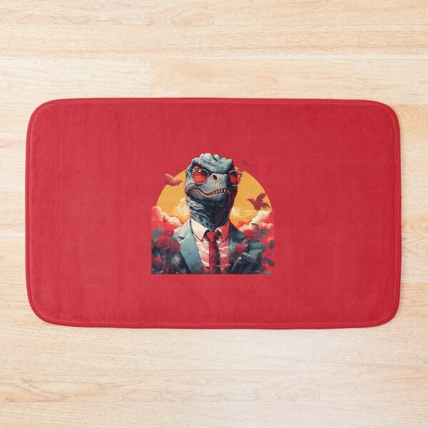 Item preview, Dinosaur In A Suit With Tie Wearing Red Sunglasses designed and sold by ZGigerBarker.