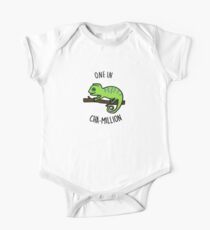 Cute One In Cha-million Animal Pun One Piece - Short Sleeve
