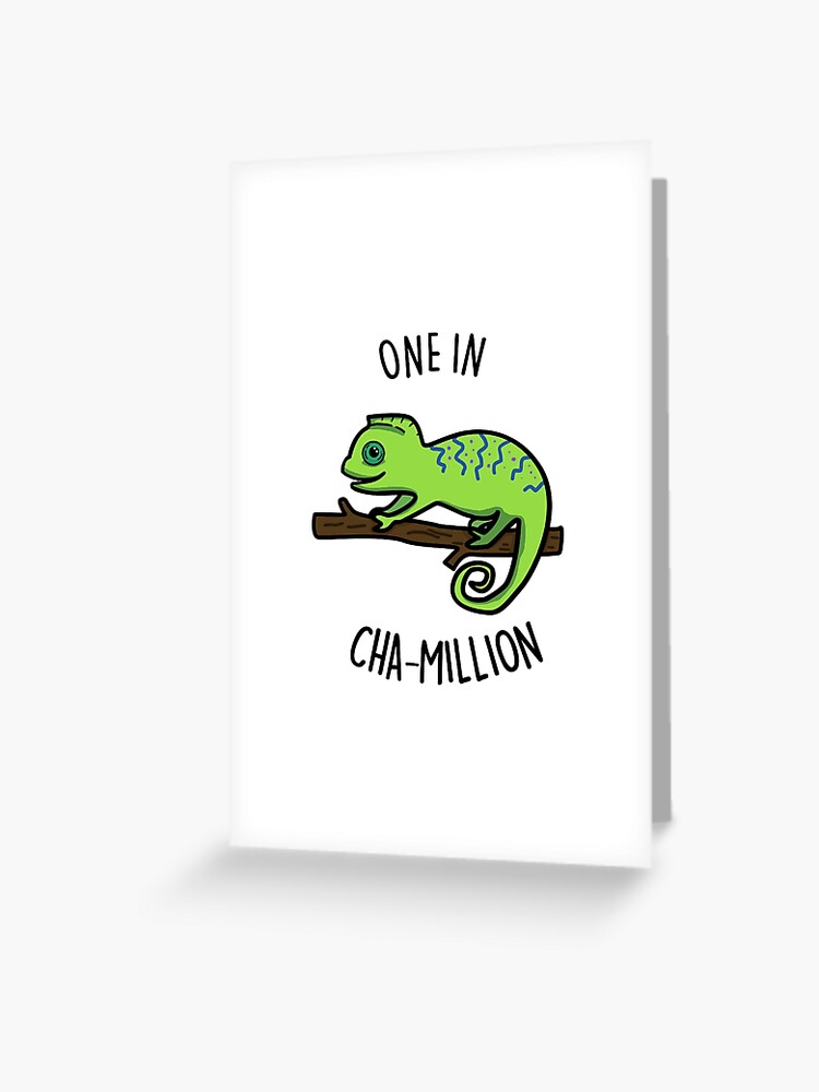 One In Cha-Million Funny Chameleon Puns \