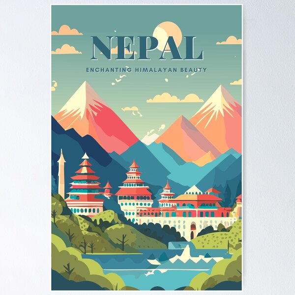 Item preview, Nepal Himalayas designed and sold by TheJoeyStudio.