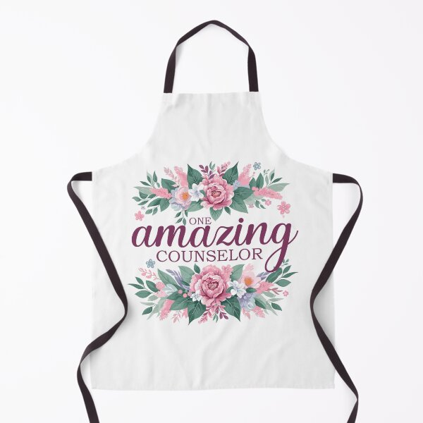 Item preview, One Amazing Counselor - Floral Design designed and sold by TeesYouWant.