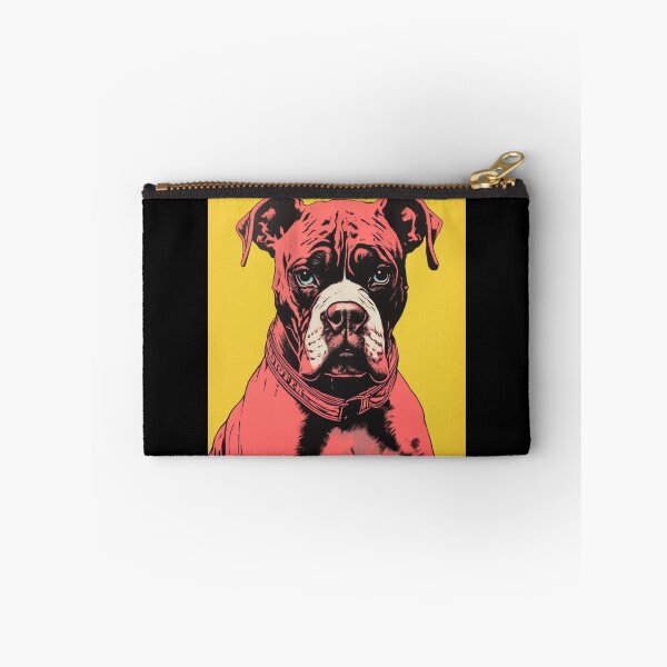 Item preview, Rescue Boxer Dog with Blue Eyes designed and sold by luvandsocial.