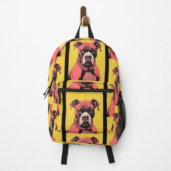 Item preview, Rescue Boxer Dog with Blue Eyes designed and sold by luvandsocial.