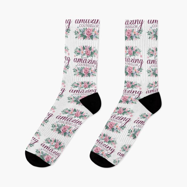 Item preview, One Amazing Counselor - Floral Design designed and sold by TeesYouWant.