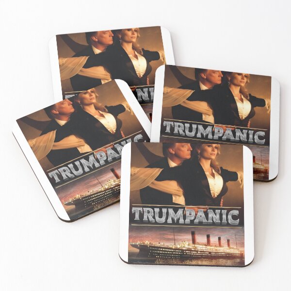 Item preview, DONALD TRUMP AND STORMY DANIELS  MOVIE "TRUMP-PANIC" POSTER designed and sold by nilver.
