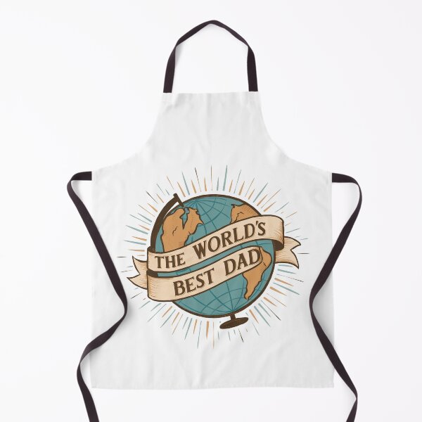 Item preview, The World's Best Dad - Heartwarming Father's Day Illustration designed and sold by HahaHandlesHub.