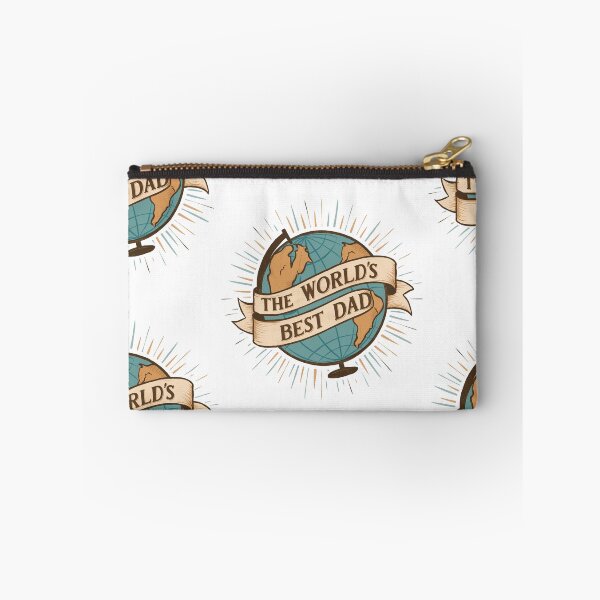 Item preview, The World's Best Dad - Heartwarming Father's Day Illustration designed and sold by HahaHandlesHub.