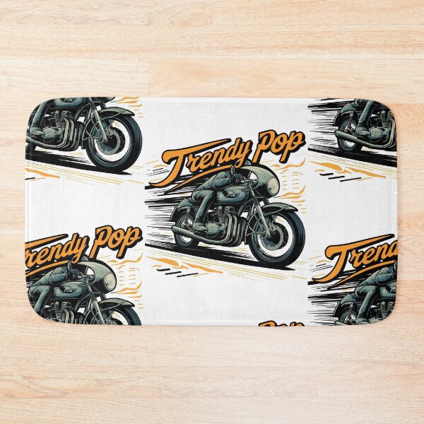 Item preview, Trendy Pop - Vintage Motorcycle Typography Father's Day Art designed and sold by HahaHandlesHub.