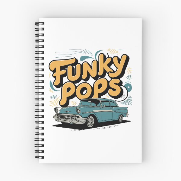 Item preview, Funky Pops - Retro Car Culture Father's Day Art designed and sold by HahaHandlesHub.
