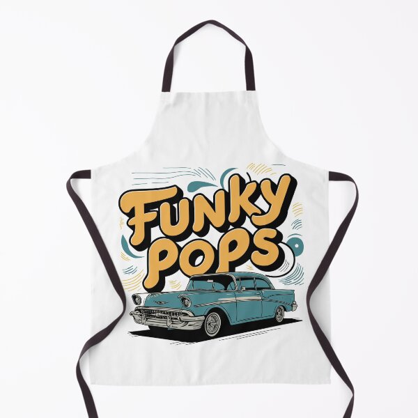 Item preview, Funky Pops - Retro Car Culture Father's Day Art designed and sold by HahaHandlesHub.