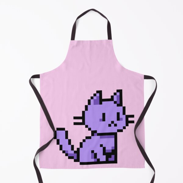 Item preview, Purple Pixel Cat designed and sold by Emma Sangorska.