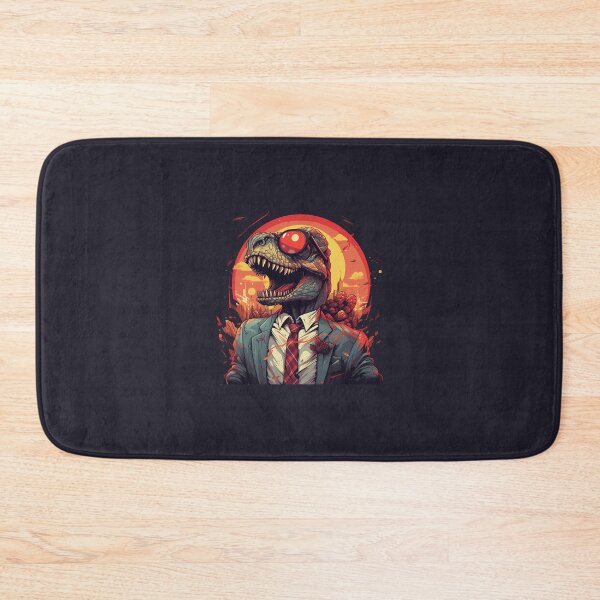 Item preview, Dinosaur In A Suit With Tie Wearing Red Sunglasses Black designed and sold by ZGigerBarker.