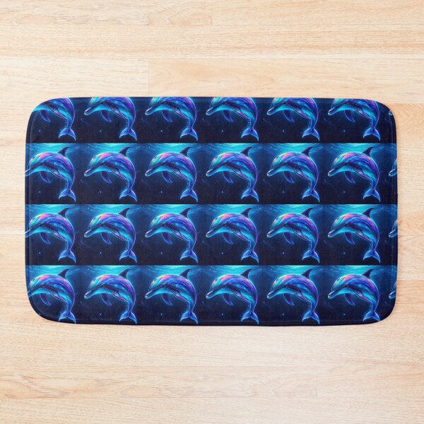 Item preview, Galactic Dolphin - Cosmic Ocean Art designed and sold by VivoVita.