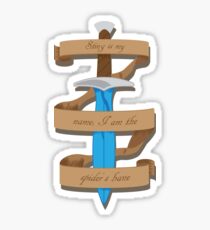 Sting is my name... Sticker