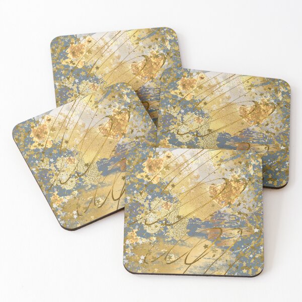 Item preview, Abstract color in gold designed and sold by MargoMalej.