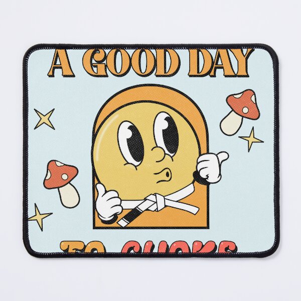 Item preview, Brazilian Jiu-Jitsu BJJ Martial Arts Funny Retro Groovy Flower  designed and sold by Stefan Slater.
