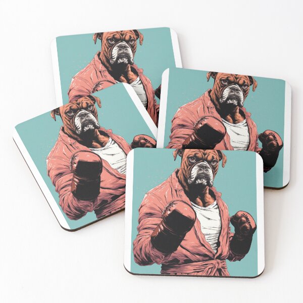 Item preview, Boxer Dog Ready For the Boxing Ring designed and sold by luvandsocial.