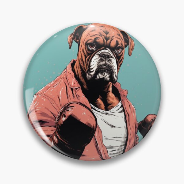 Item preview, Boxer Dog Ready For the Boxing Ring designed and sold by luvandsocial.