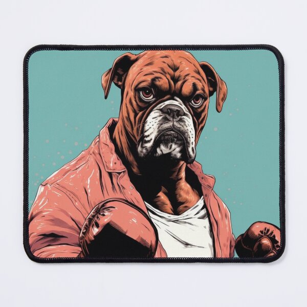 Item preview, Boxer Dog Ready For the Boxing Ring designed and sold by luvandsocial.