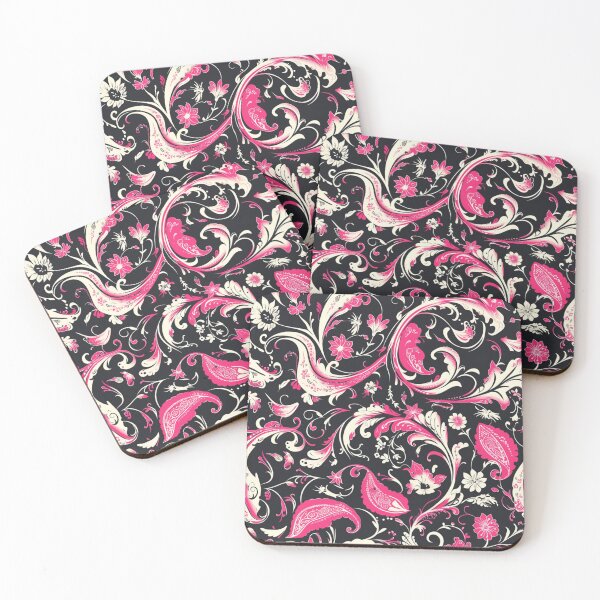 Artikelvorschau, Rosa modernes Paisley | Nahtlos entworfen und verkauft von Unrooted.