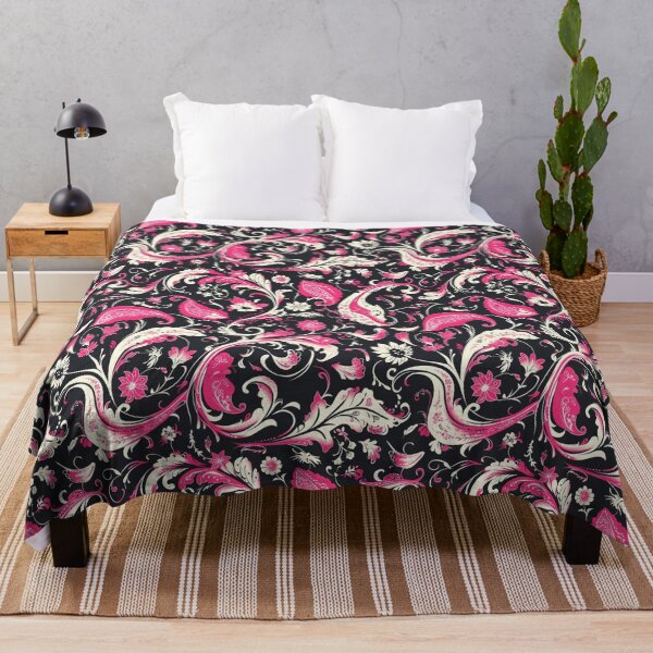 Item preview, Pink Modern Paisley | Seamless designed and sold by Unrooted.