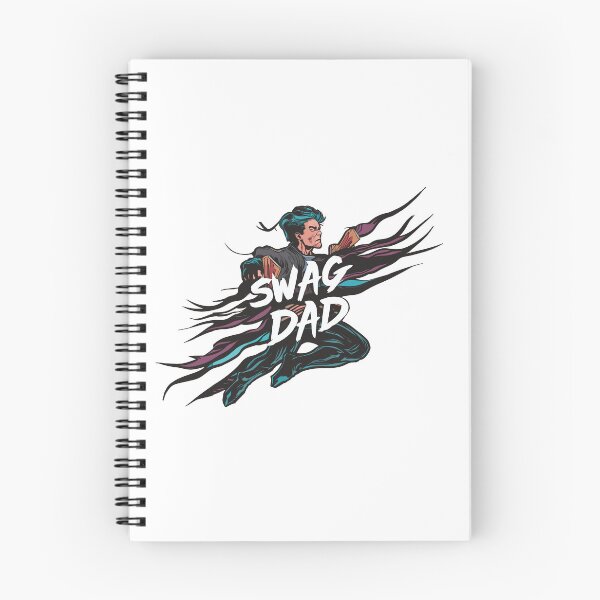 Item preview, Swag Dad - Dynamic Comic Book Cover Father's Day Art designed and sold by HahaHandlesHub.