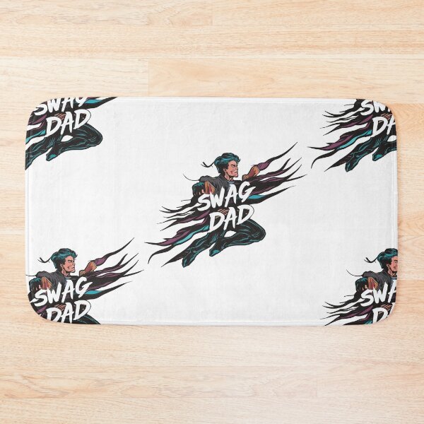 Item preview, Swag Dad - Dynamic Comic Book Cover Father's Day Art designed and sold by HahaHandlesHub.