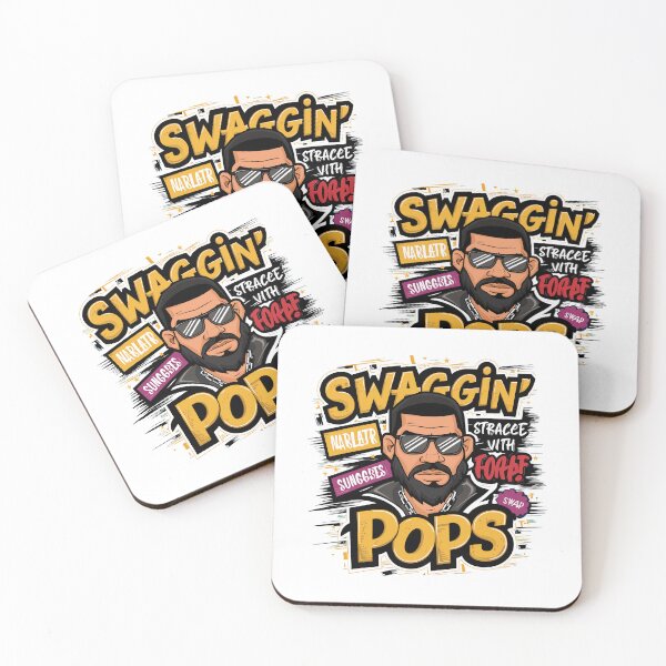 Item preview, Swaggin' Pops - Cool Urban Father's Day Art designed and sold by HahaHandlesHub.