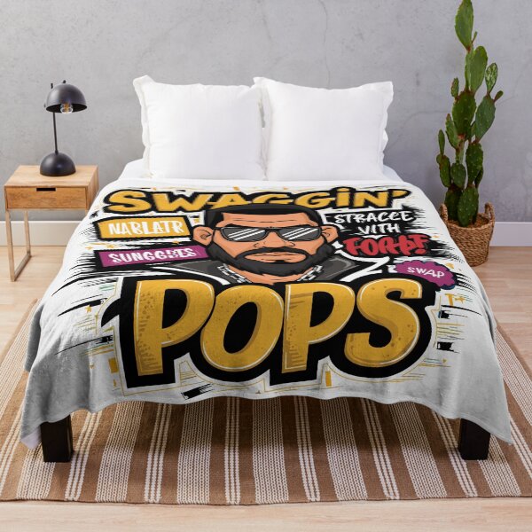 Item preview, Swaggin' Pops - Cool Urban Father's Day Art designed and sold by HahaHandlesHub.