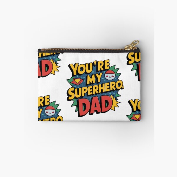 Item preview, You're My Superhero, Dad - Dynamic Comic Book Art designed and sold by HahaHandlesHub.