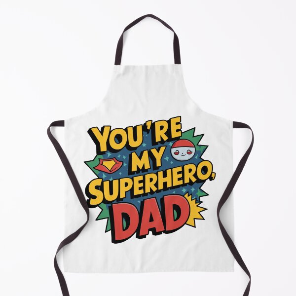 Item preview, You're My Superhero, Dad - Dynamic Comic Book Art designed and sold by HahaHandlesHub.