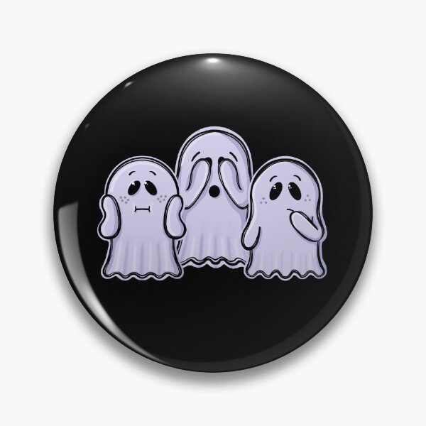 Item preview, Hear No Evil Spooky Ghosts designed and sold by For Art Sake.