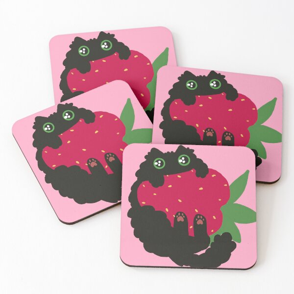 Item preview, Strawberry cat designed and sold by Moonmothman11.