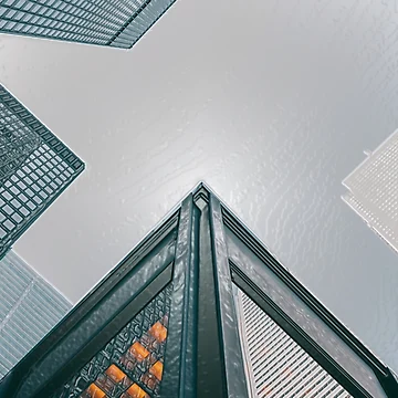 Artwork thumbnail, Skyscraper Bottom Up View by Revulet