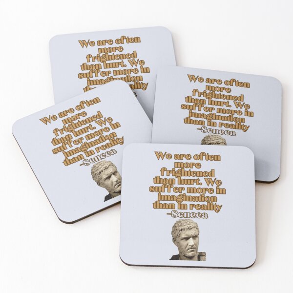 Item preview, Stoicism Seneca Motivational Philosophy Quote designed and sold by Trauma Nicole.