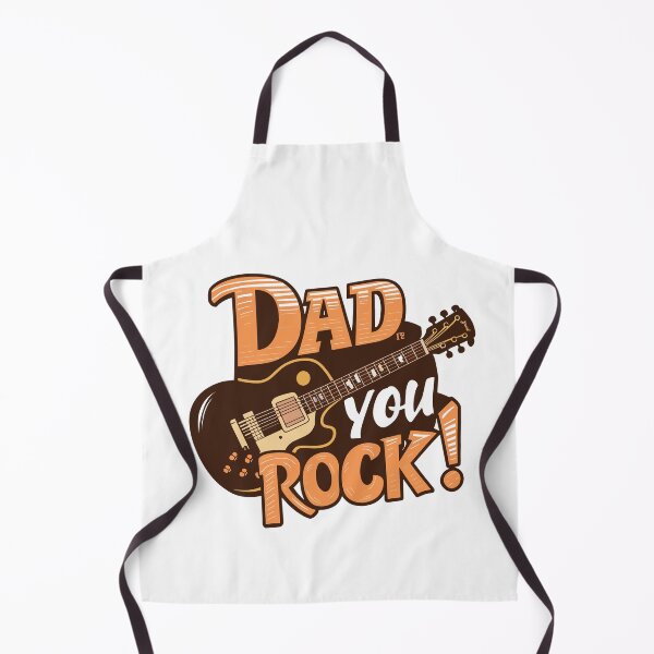 Item preview, Dad, You Rock! - Retro Rock 'n' Roll Father's Day Art designed and sold by HahaHandlesHub.