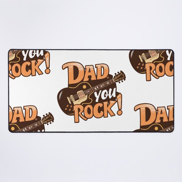 Item preview, Dad, You Rock! - Retro Rock 'n' Roll Father's Day Art designed and sold by HahaHandlesHub.