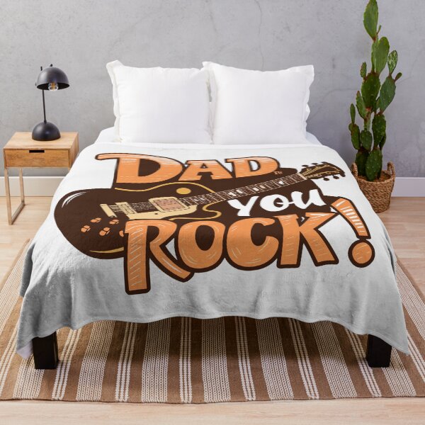 Item preview, Dad, You Rock! - Retro Rock 'n' Roll Father's Day Art designed and sold by HahaHandlesHub.