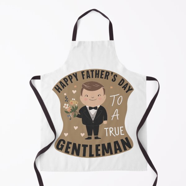 Item preview, Happy Father's Day to a True Gentleman - Elegant and Refined Art designed and sold by HahaHandlesHub.