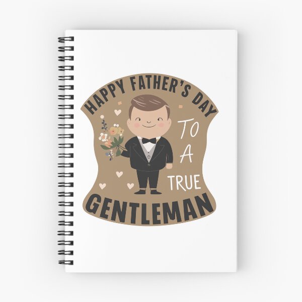 Item preview, Happy Father's Day to a True Gentleman - Elegant and Refined Art designed and sold by HahaHandlesHub.