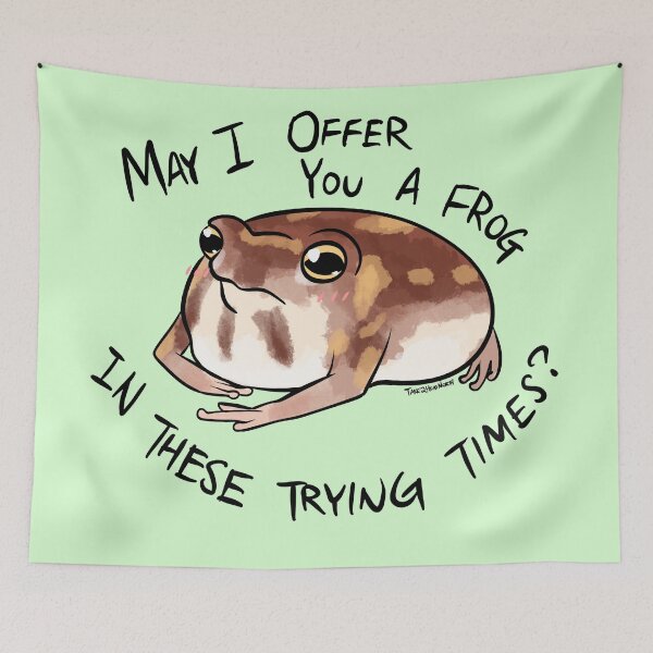 Item preview, May I Offer You A Frog designed and sold by Take3headnorth.