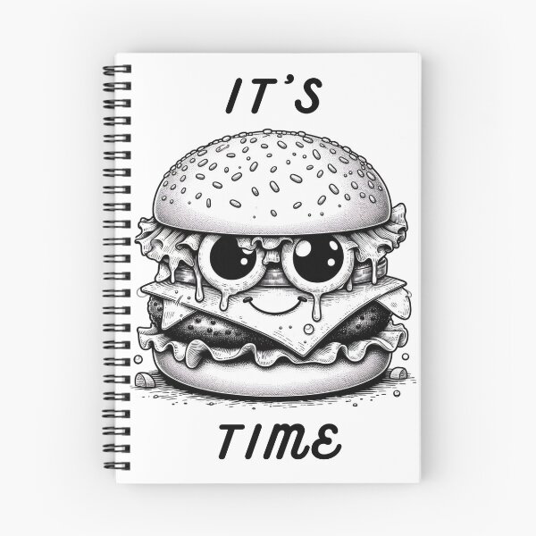 Item preview, It's burger time, hamburger day designed and sold by JuniperusArt.
