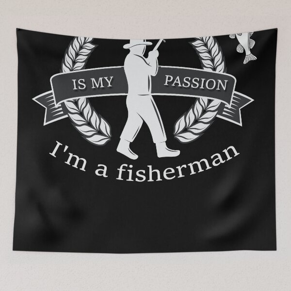 Item preview, Fishing is my passion #7 designed and sold by OscarShoping.
