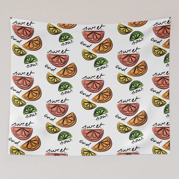 Item preview, sweet and sour designed and sold by fruitydayprints.