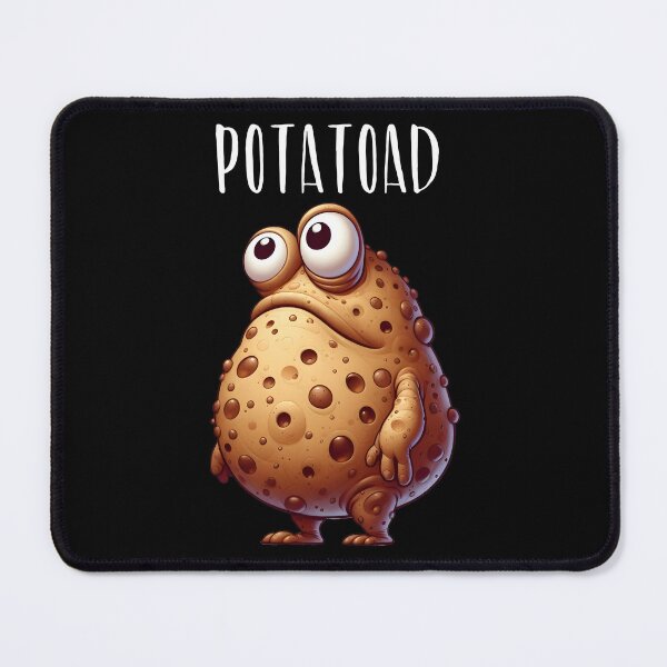 Item preview, Potatoad Funny Cartoon Character Potato Toad designed and sold by André Botes.