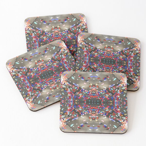 Item preview, Kaleidoscopic Confetti Photo Pattern designed and sold by vallisrowe.
