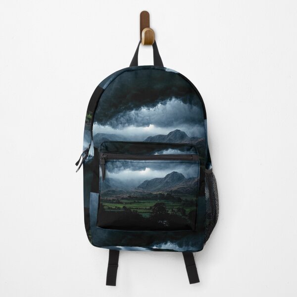 Item preview, Gloomy Mountains With Dark Clouds Over The Scottish Highlands designed and sold by ZGigerBarker.