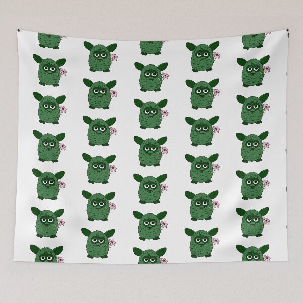 Item preview, Forest Green Juno Furby designed and sold by Animals-by-JB.
