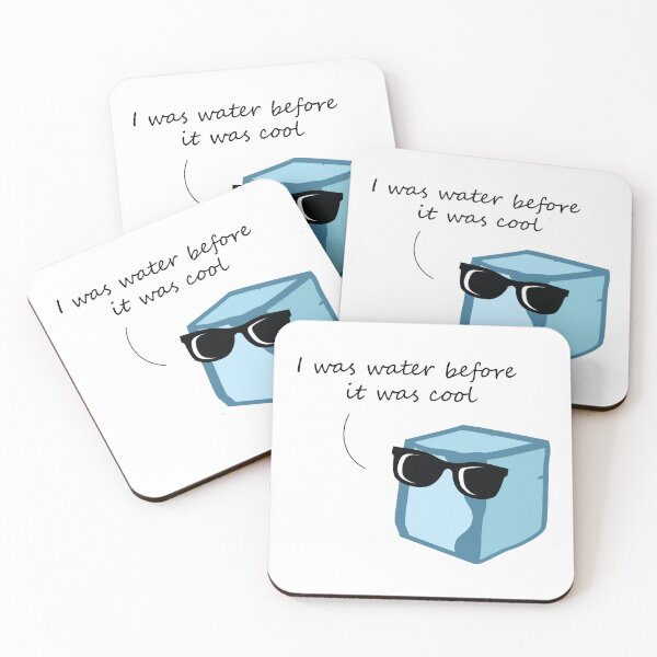Item preview, Bad Science Puns - Cool Ice Cube  designed and sold by ScarlettFarAway.