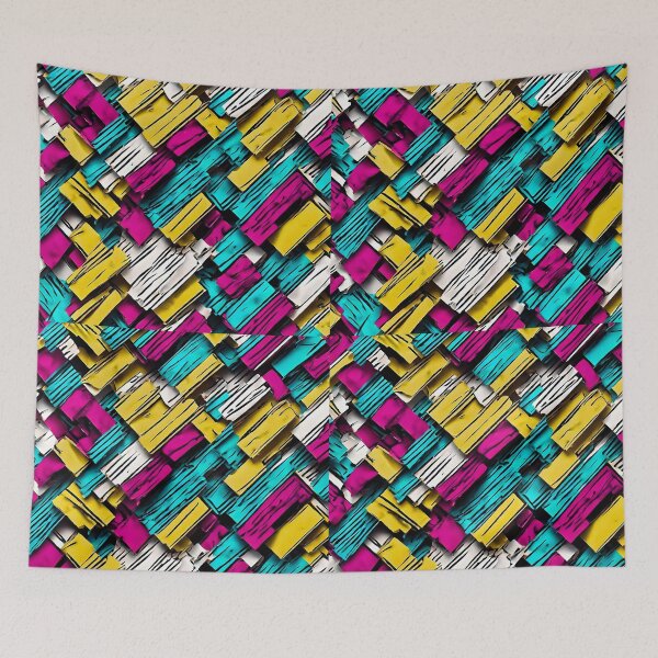 Item preview, Diagonal Blocks designed and sold by Zenvo.